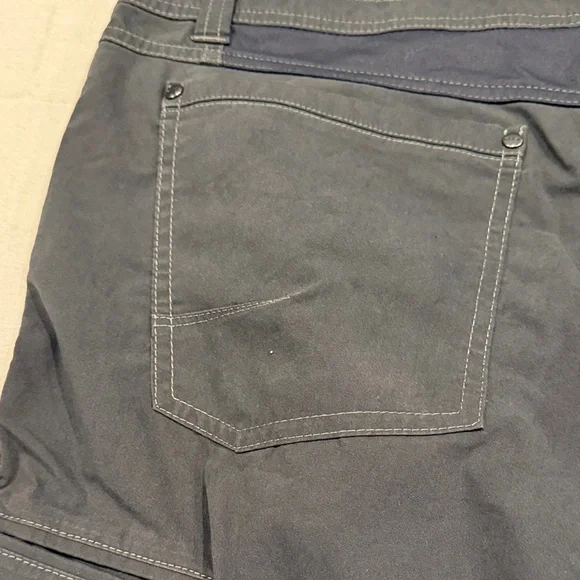 Kuhl Radikal Men's Charcoal Cargo Pants - Picture 11 of 15